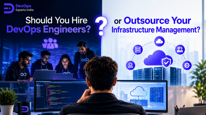 Hire DevOps Engineers or outsource infrastructure management for secure, scalable systems today.