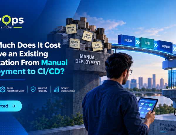Total Cost to Move From Manual Deployment to CI/CD.