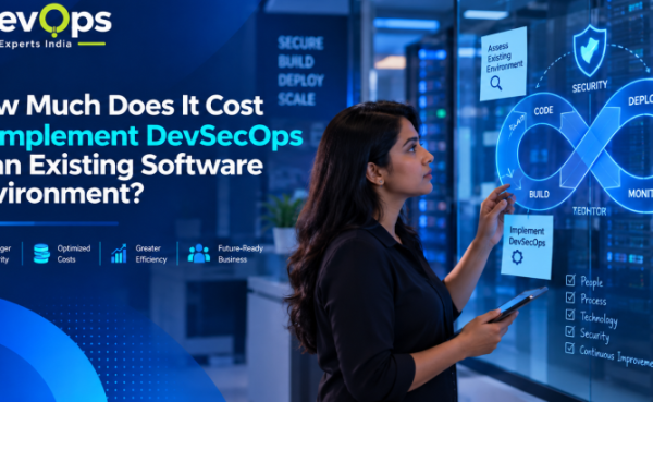 DevSecOps implementation cost factors and budget planning for an existing software environment